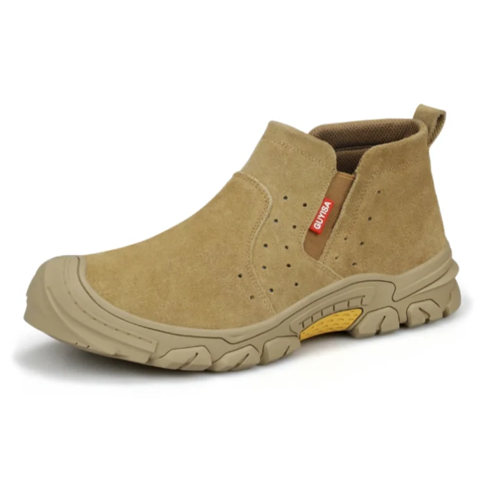 Birks Vulkor - Slip-On Kevlar Steel Toe Safety Work Shoes - Image 1